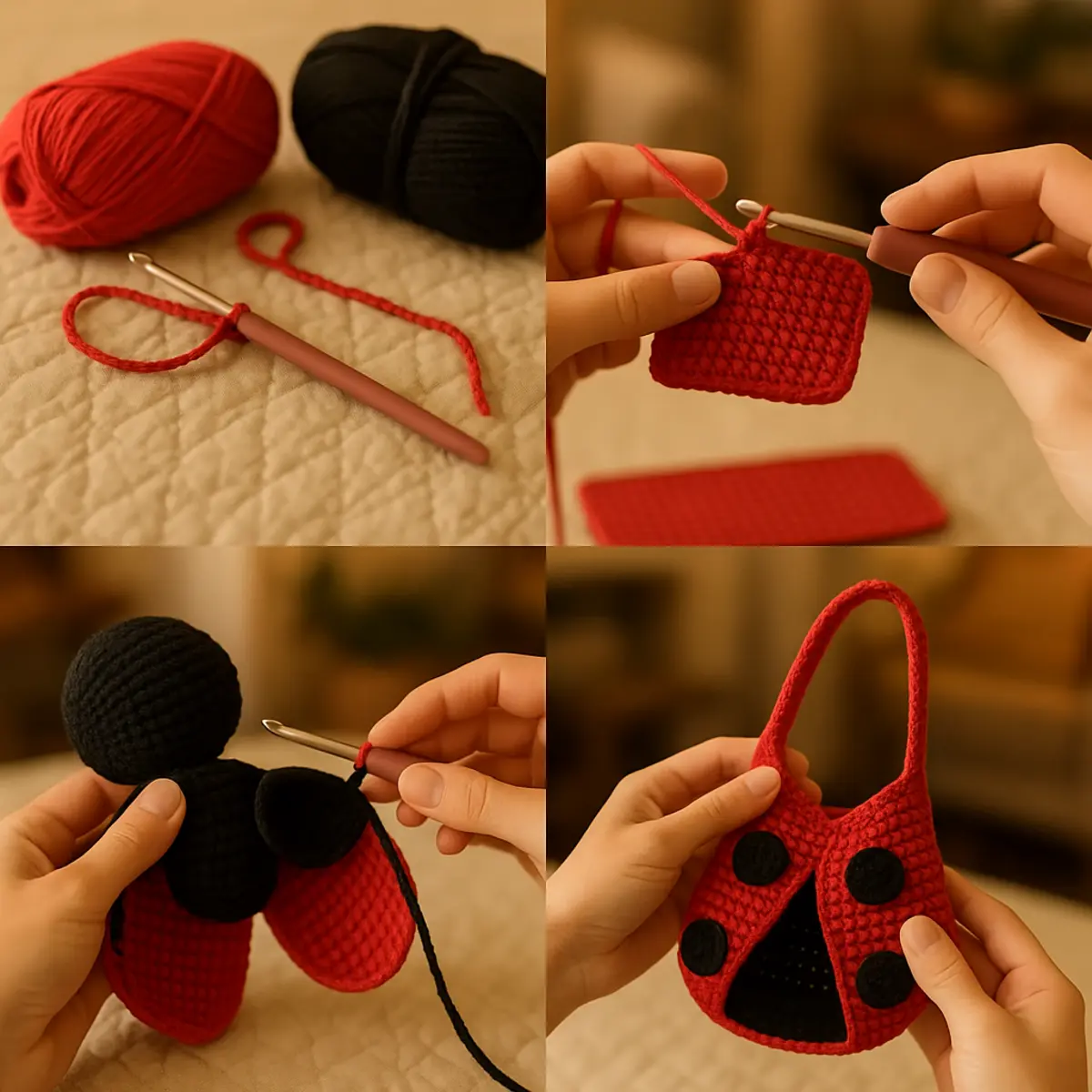crochet lovey step-by-step