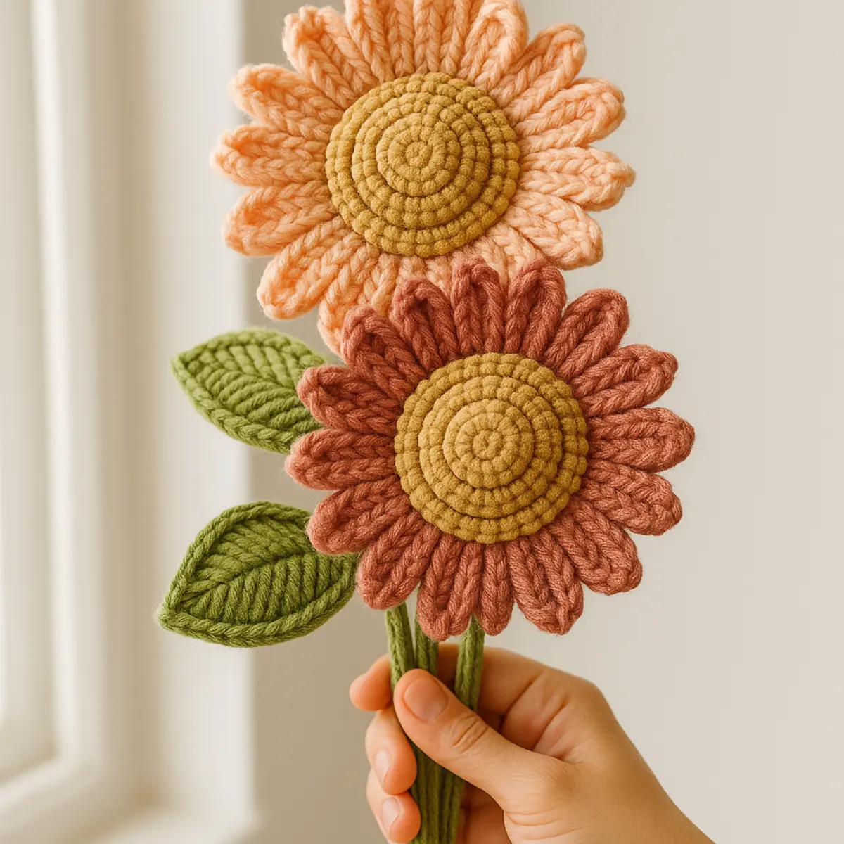 Crochet Sunflower Pattern