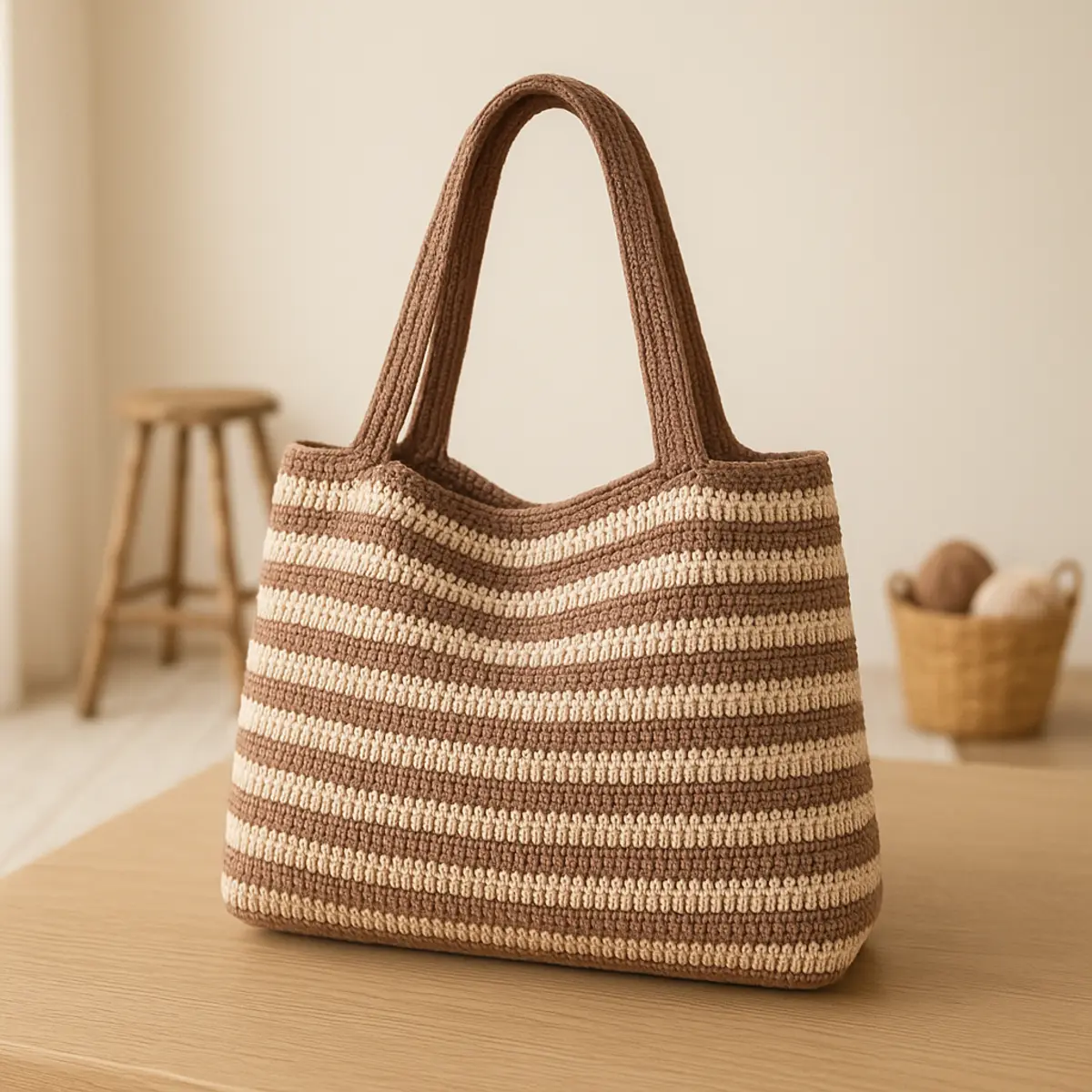 Crochet Treble Tote Bag: A Textured Summer Essential