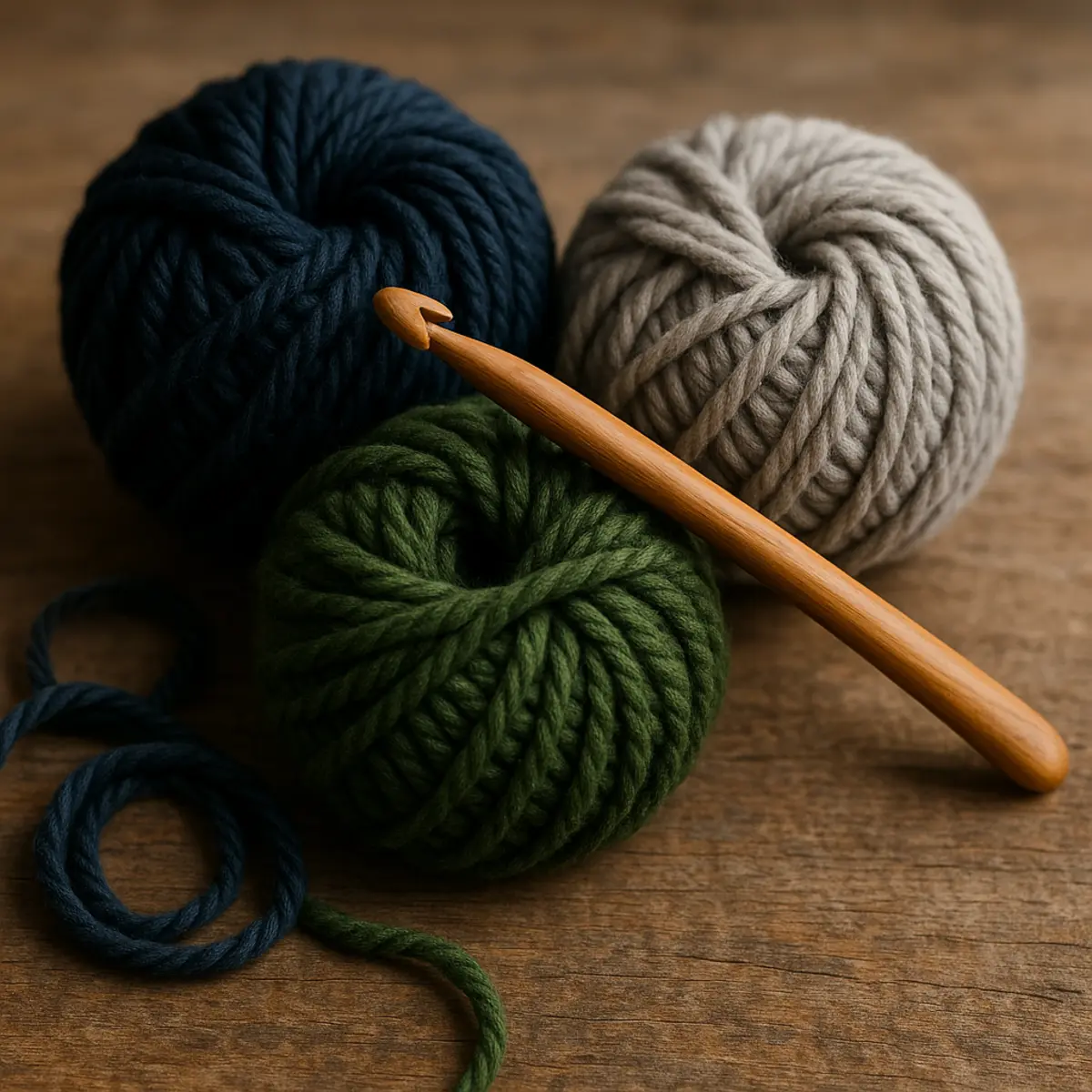 crochet zippered pouch description