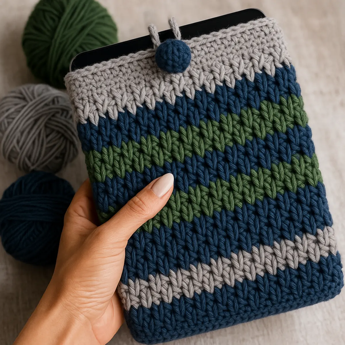 Crochet Zippered Pouch: A Practical Everyday Accessory