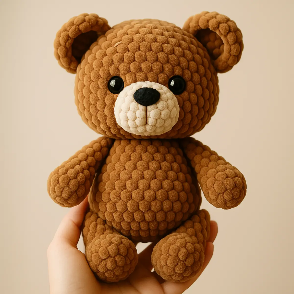 crochet plush bear conclusion image description