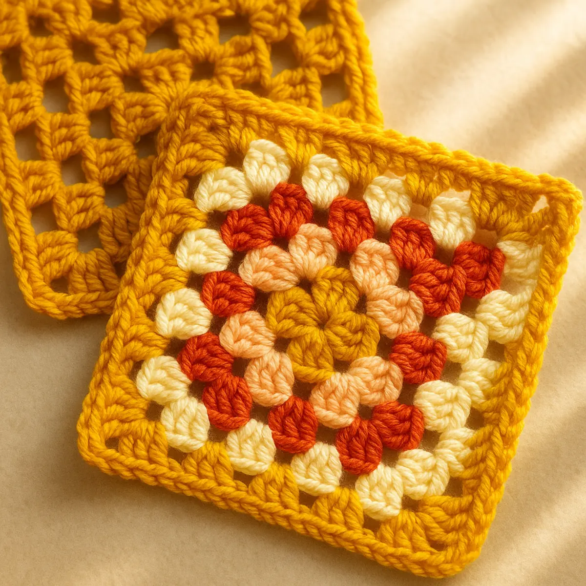 Easy Crochet Granny Square Pattern – Perfect for Beginners!