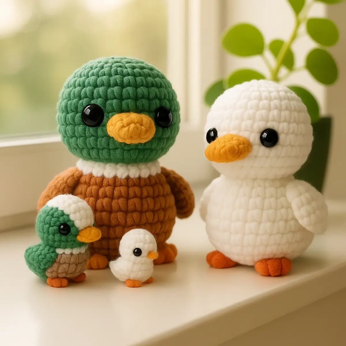 conclusion free duck crochet pattern
