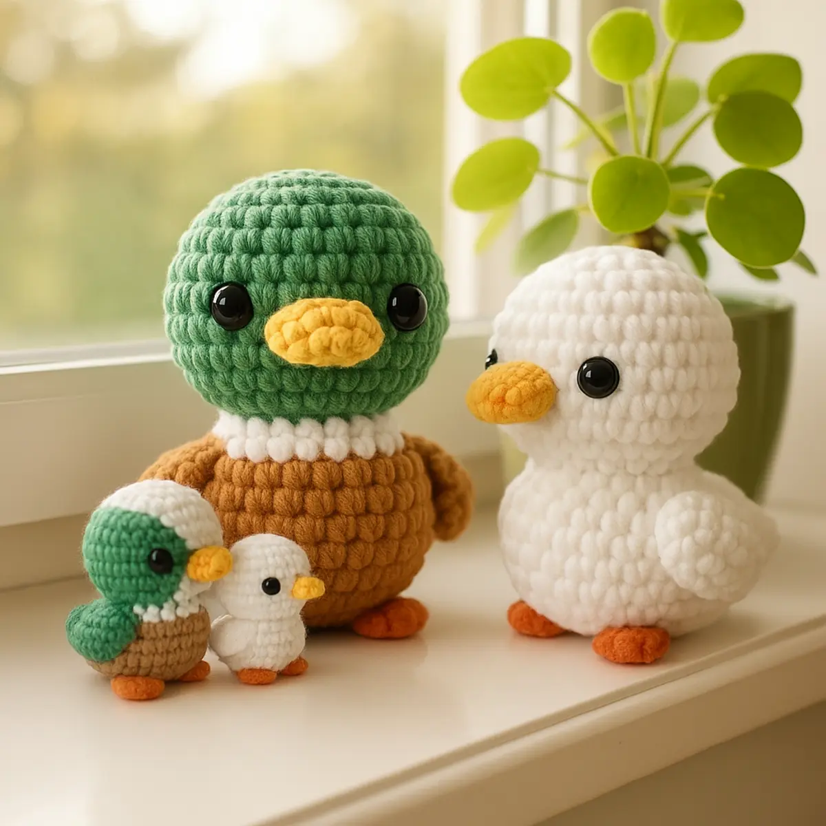Free Duck Crochet Pattern