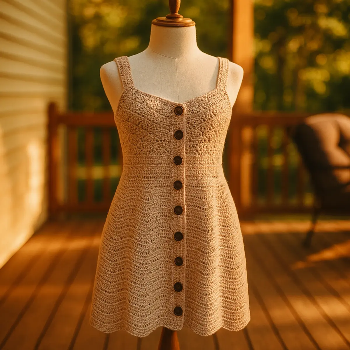 Handmade Summer Crochet Dress Pattern