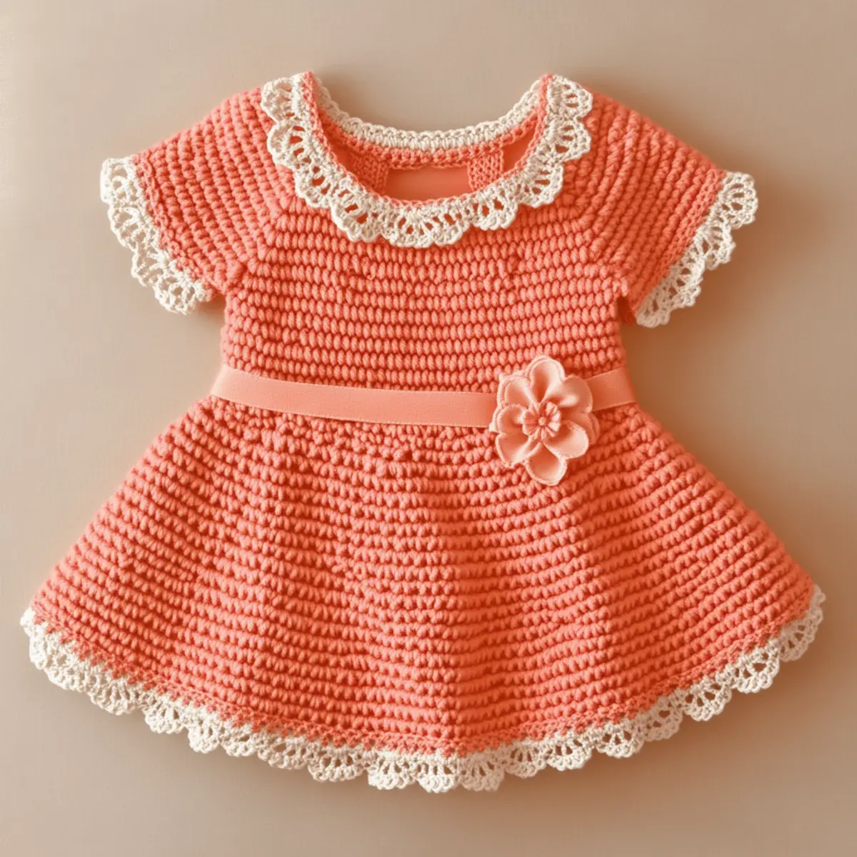 crochet baby dress
