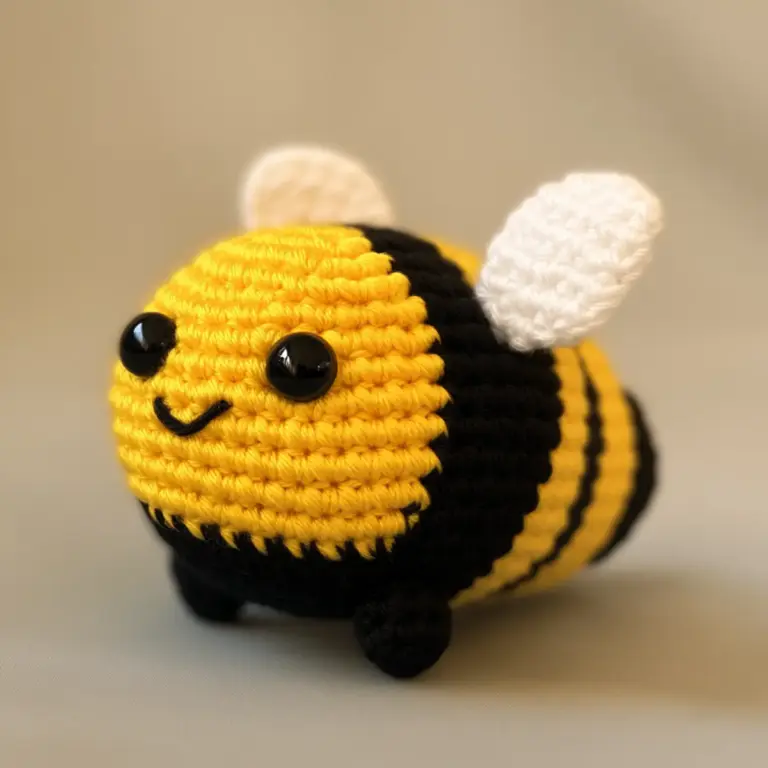 Charming Crochet Bee Pattern for Quick Whimsical Gifts