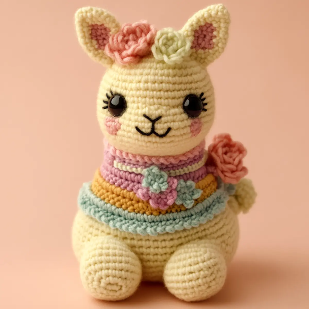 crochet llama pattern