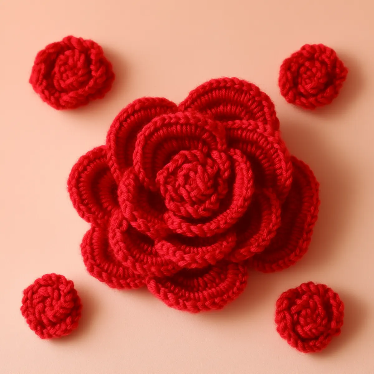 easy crochet rose
