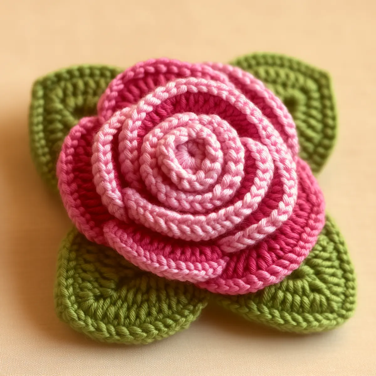 easy crochet rose