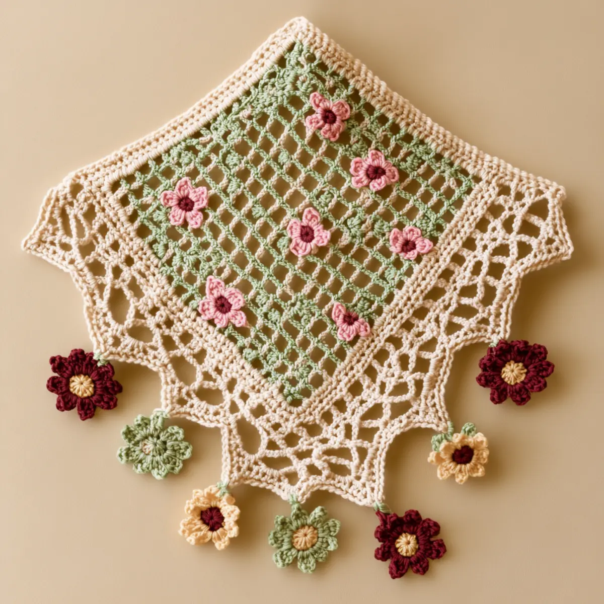 crochet bandana