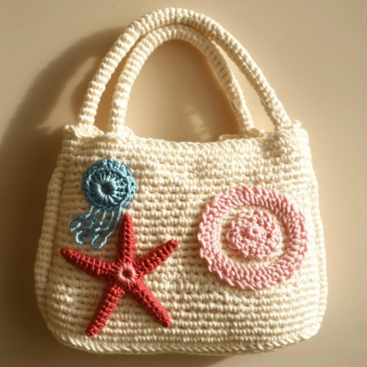 crochet beach bag