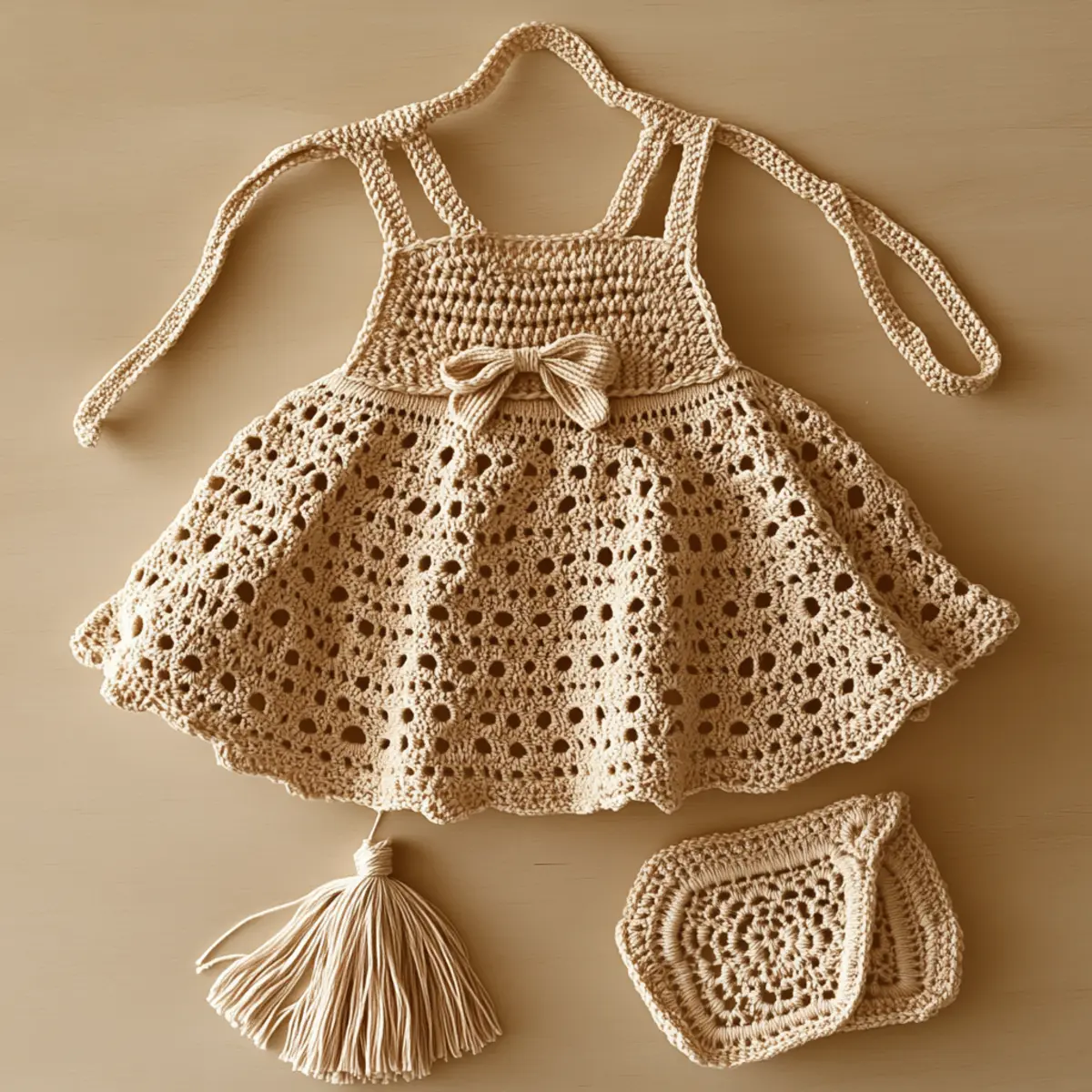 crochet baby outfit