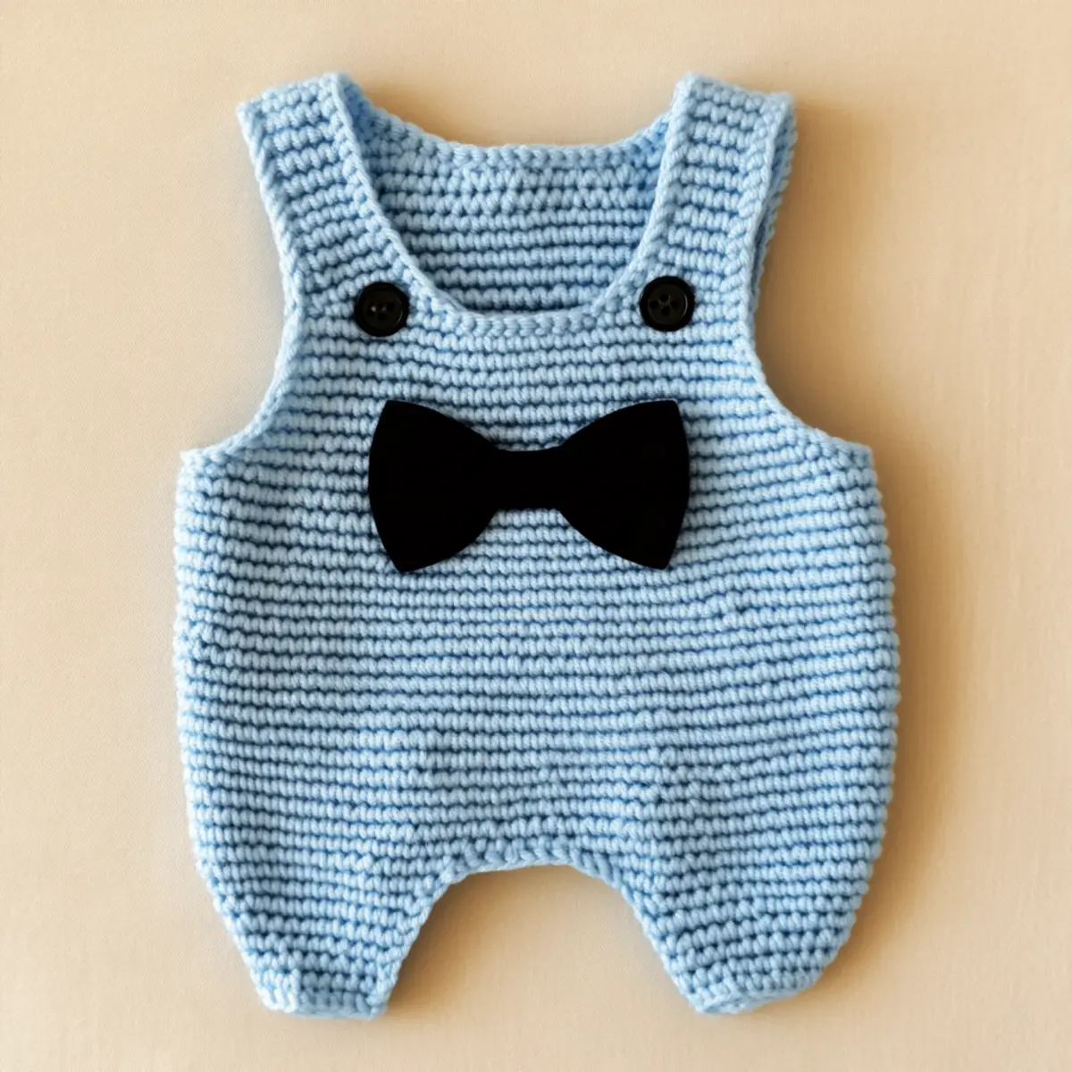 crochet baby overalls