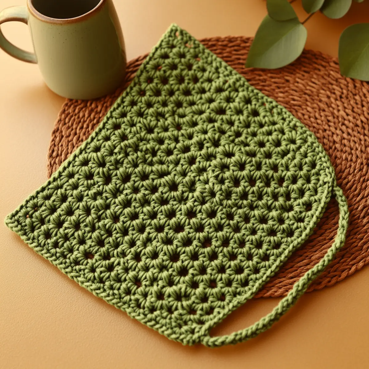 crochet bandana