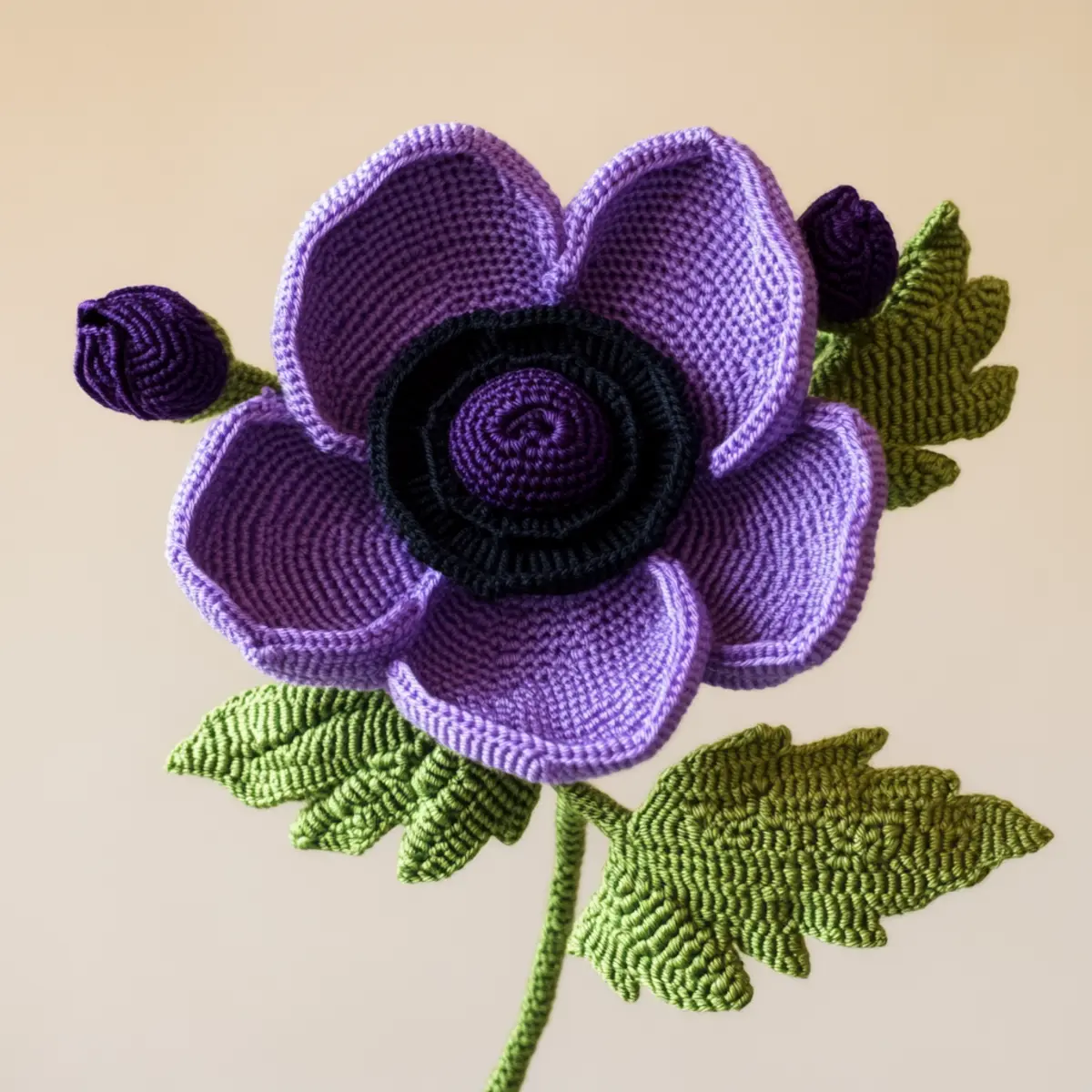 crochet anemone pattern