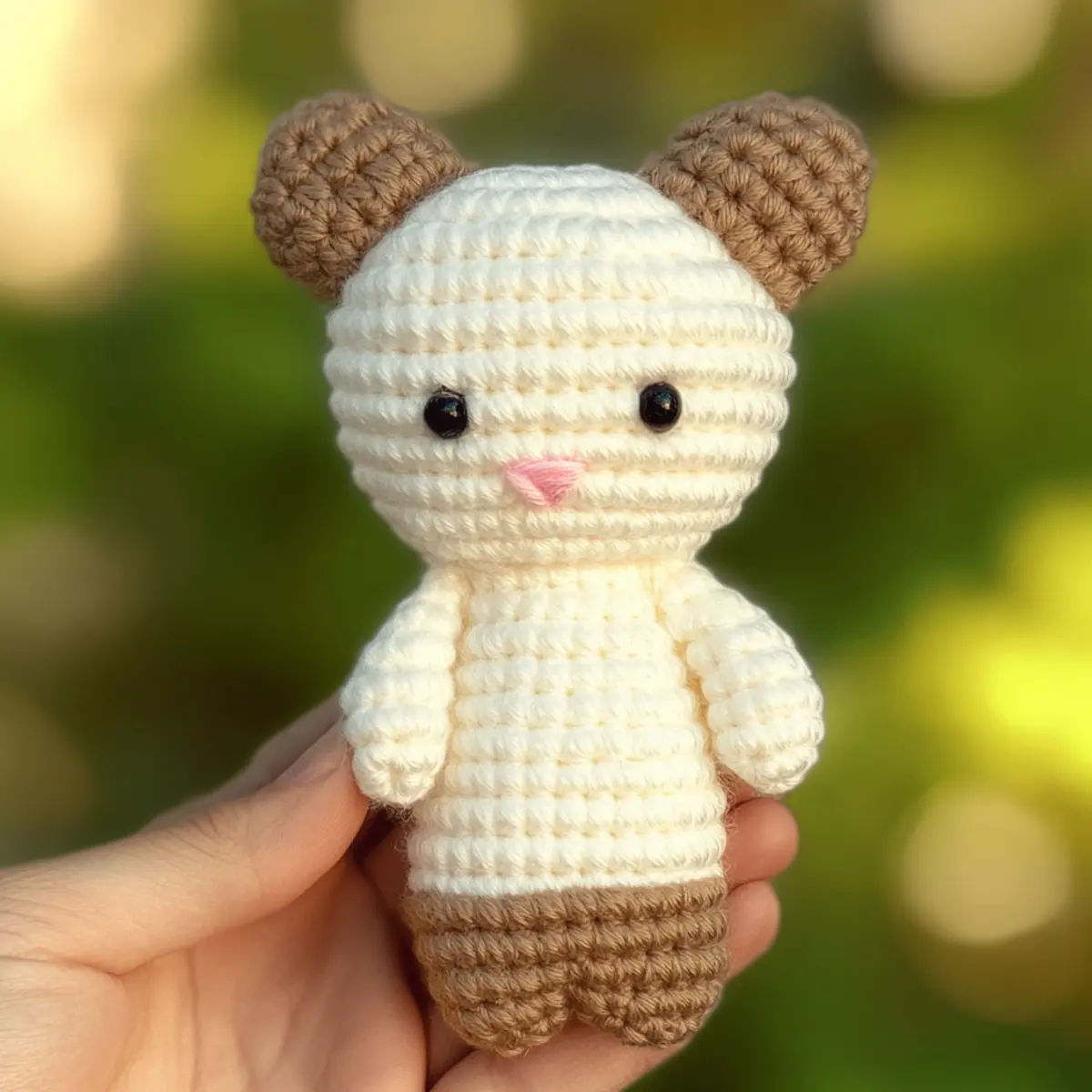 crochet snuggly toy