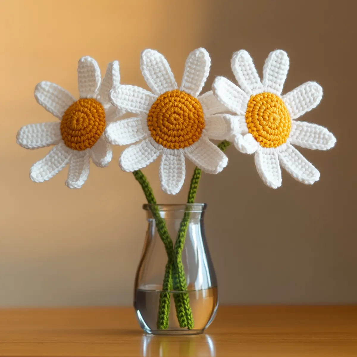 crochet daisy pattern