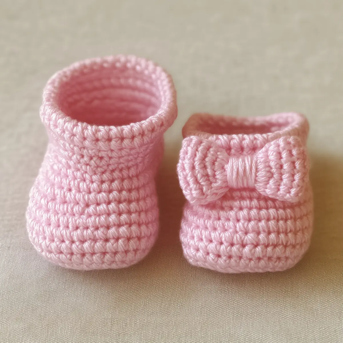 baby booties crochet
