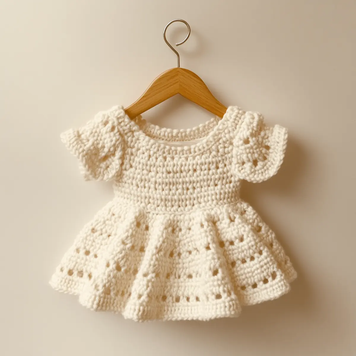 crochet baby dress