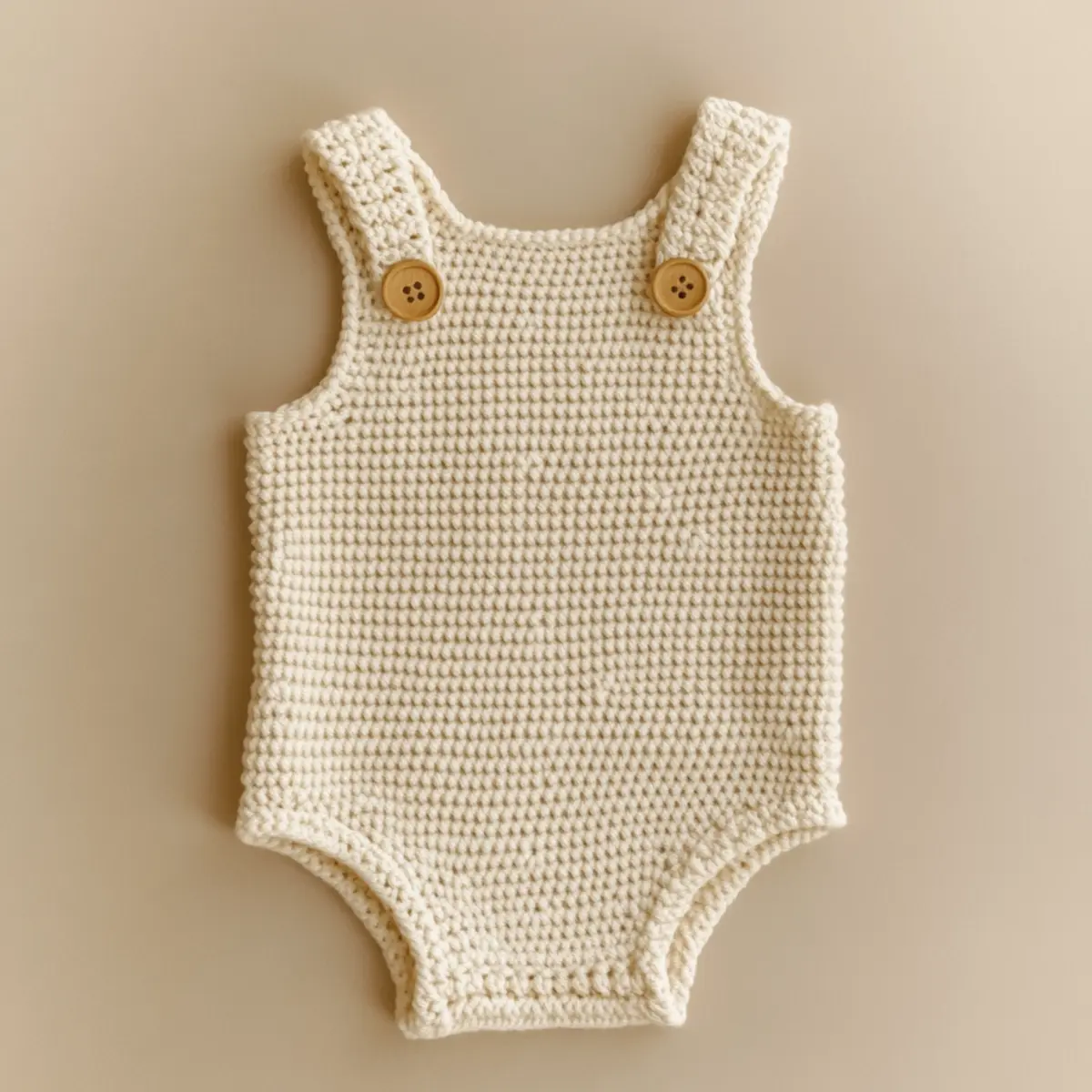newborn crochet romper