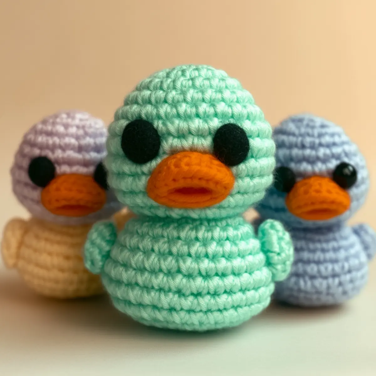 crochet ducklings