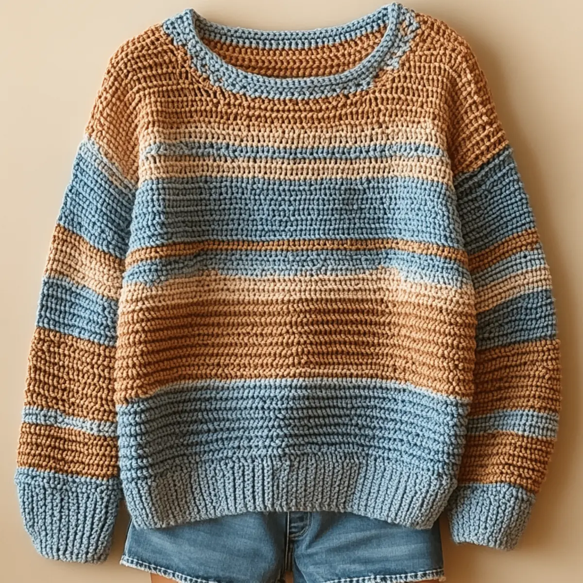 easy crochet sweater