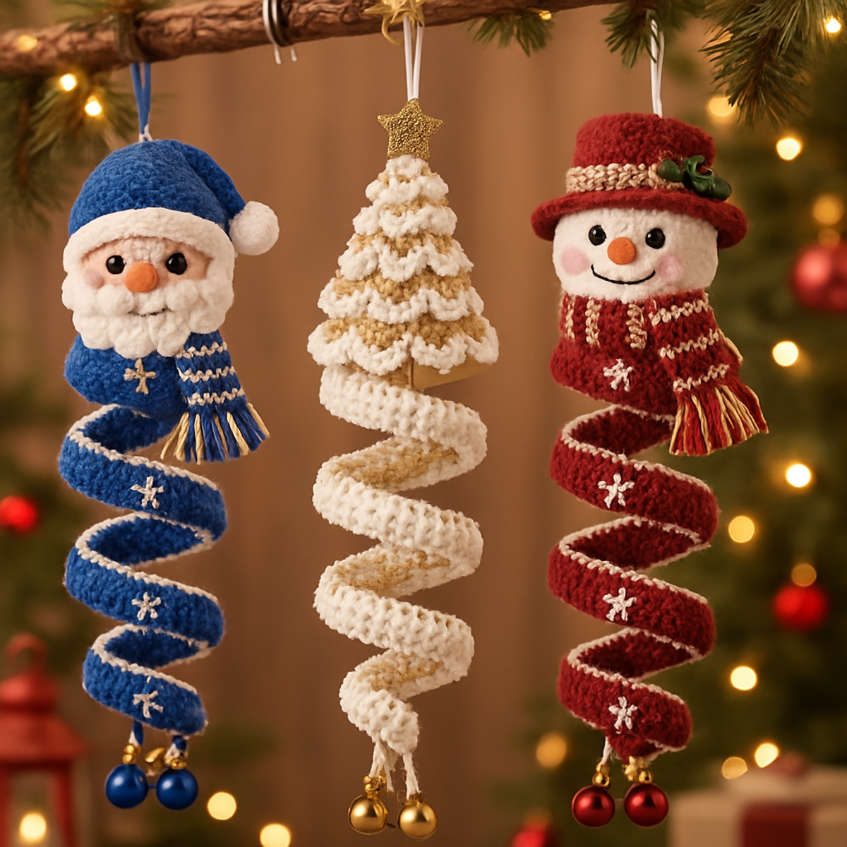 Cozy Christmas Crochet Spiral Ornaments: A Festive Guide
