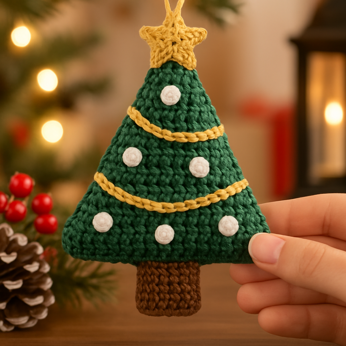 Cozy Crochet Christmas Tree Ornament: A Quick Guide