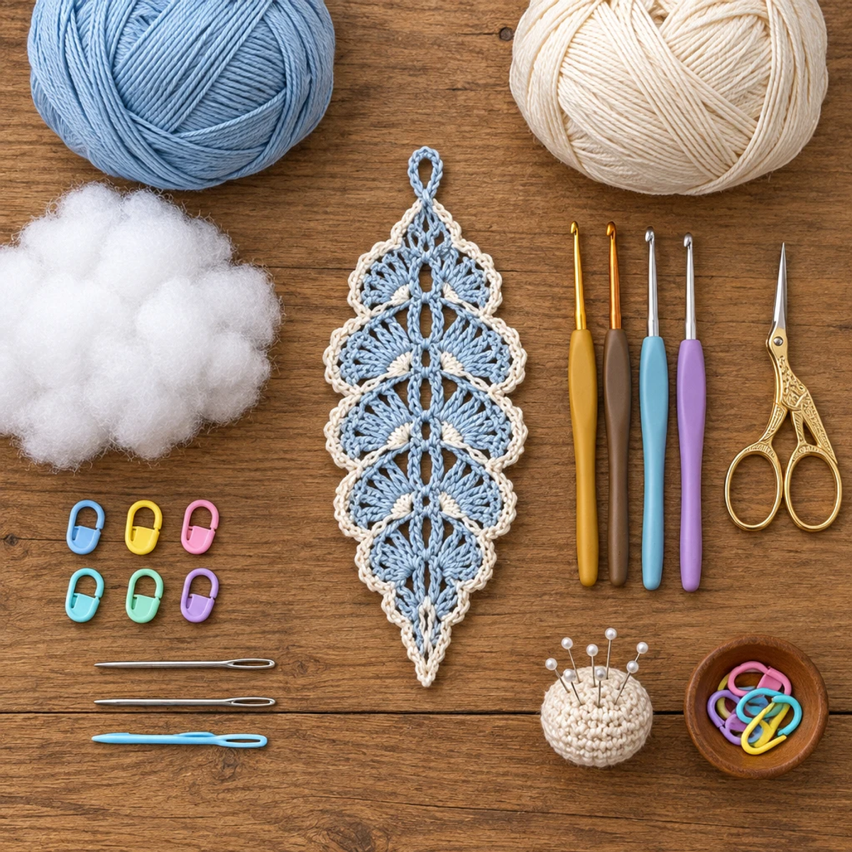 Elegant Lace Crochet Christmas Ornament: A Cozy DIY Delight article image 2